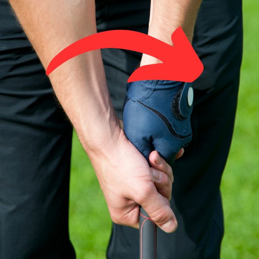 How do you hit a golf ball straight for beginners - left