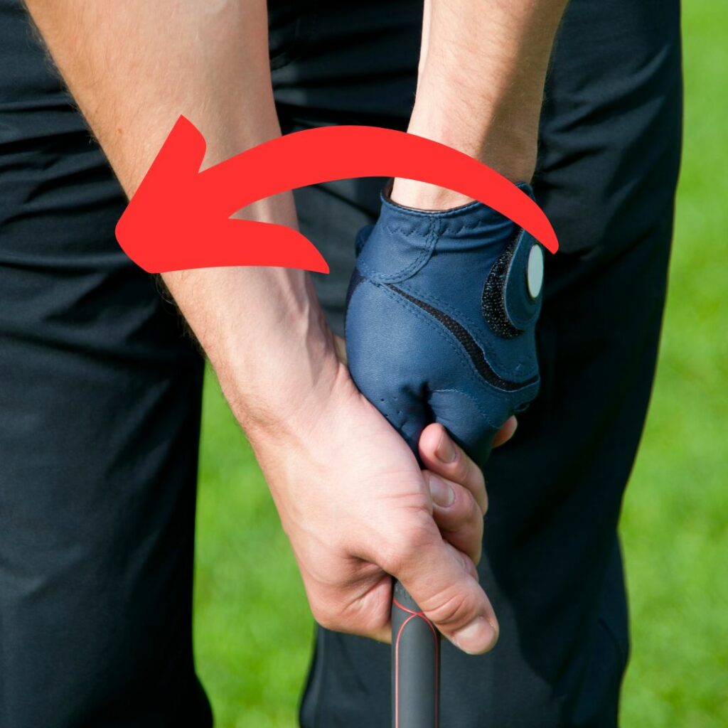 How do you hit a golf ball straight for beginners - right