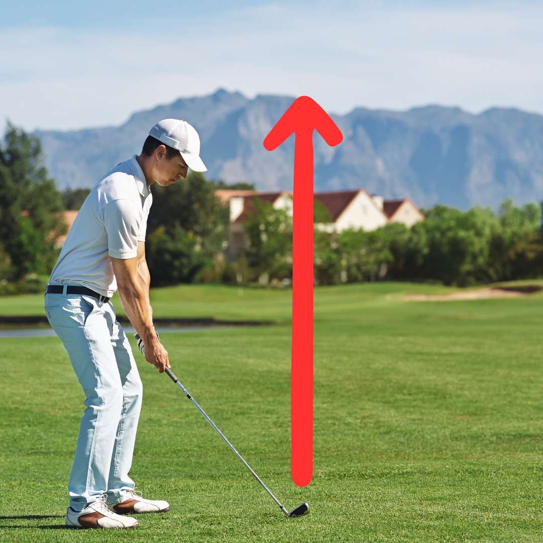How do you hit a golf ball straight for beginners?