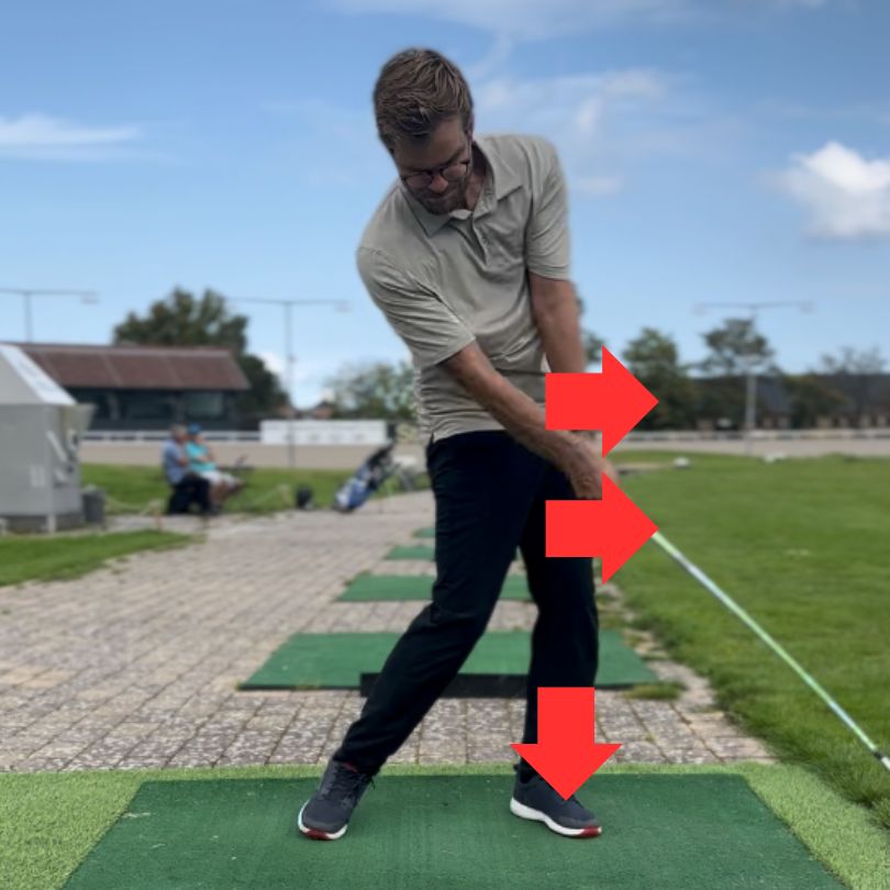 Keep Your Weight Forward - Probably the most important Golf Swing Tips for Beginners
