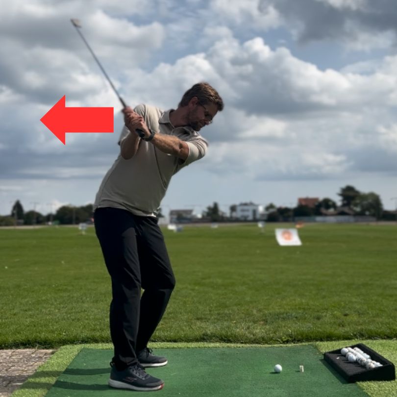 Swing Your Hands Around Your Body in a Circle, Not Up - Very important Golf Swing Tips for Beginners