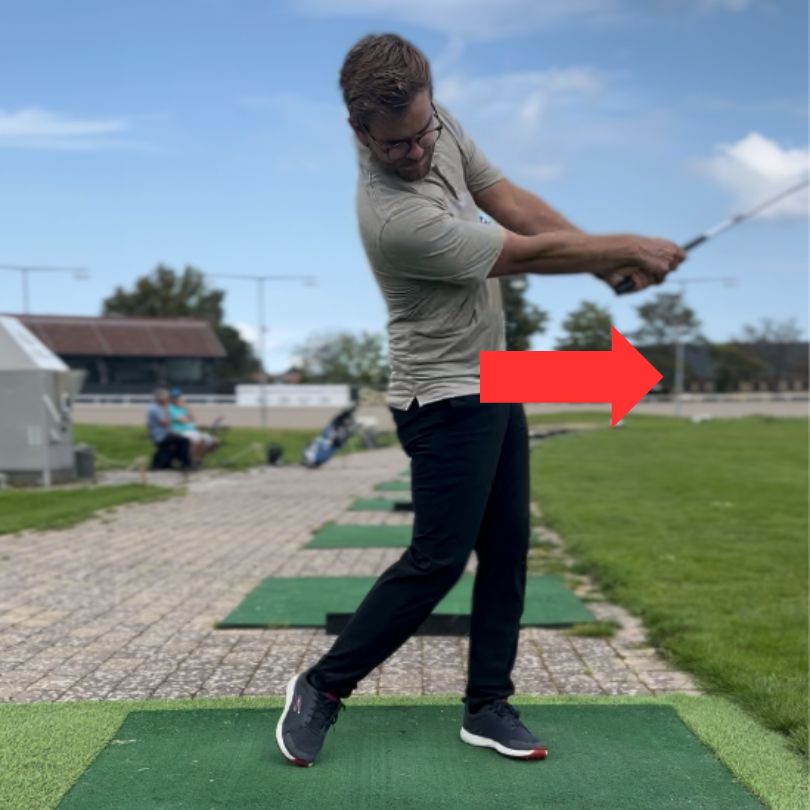 Tuck Your Hips in the Follow-Through
